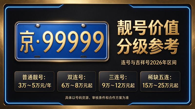 闲置车牌指标交易业务展示